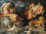Peter Paul Rubens Die vier Flxsse des Paradieses Spain oil painting artist